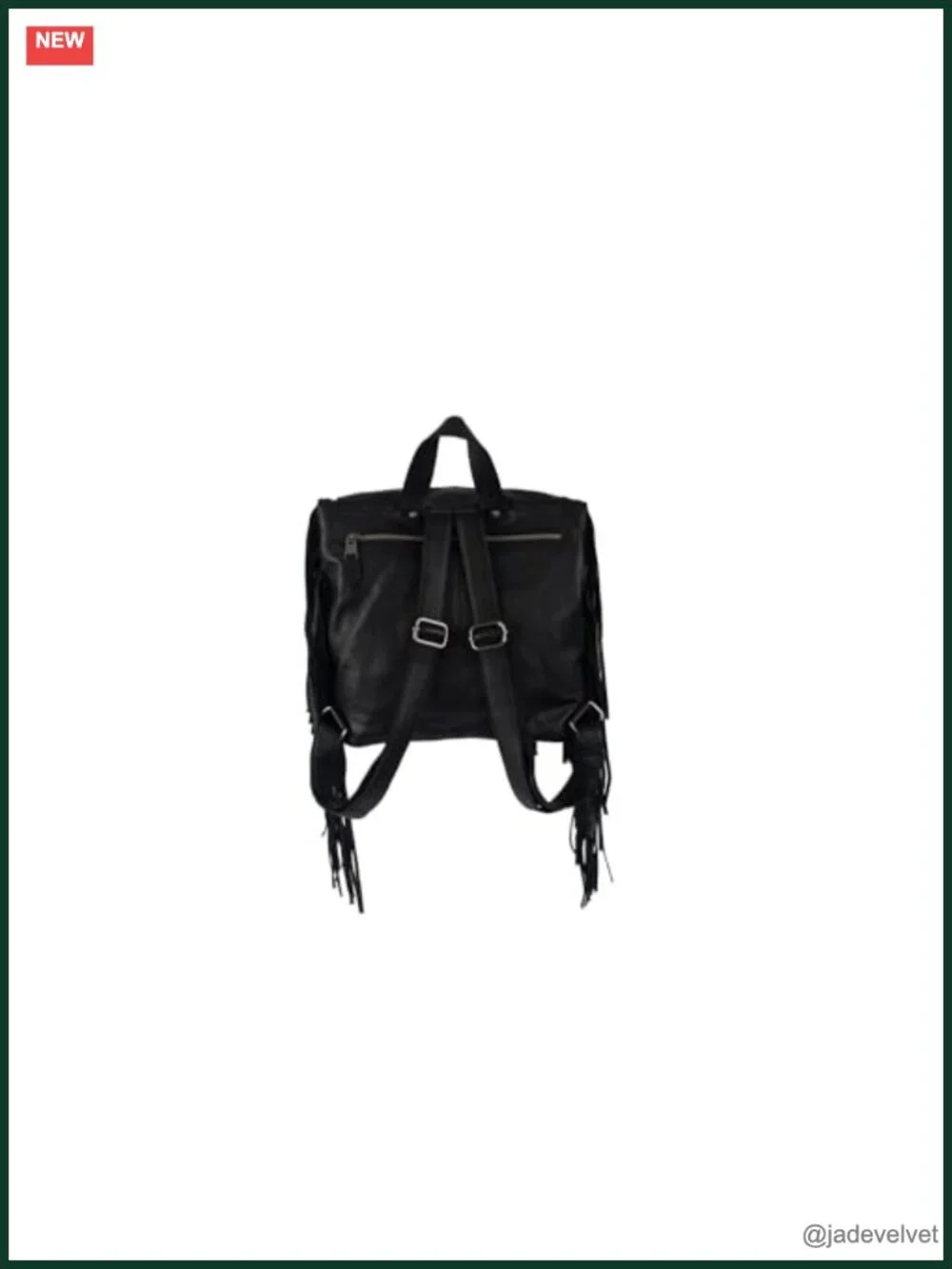 Authentic Buffalo Leather Backpack with Padded Laptop Pocket
